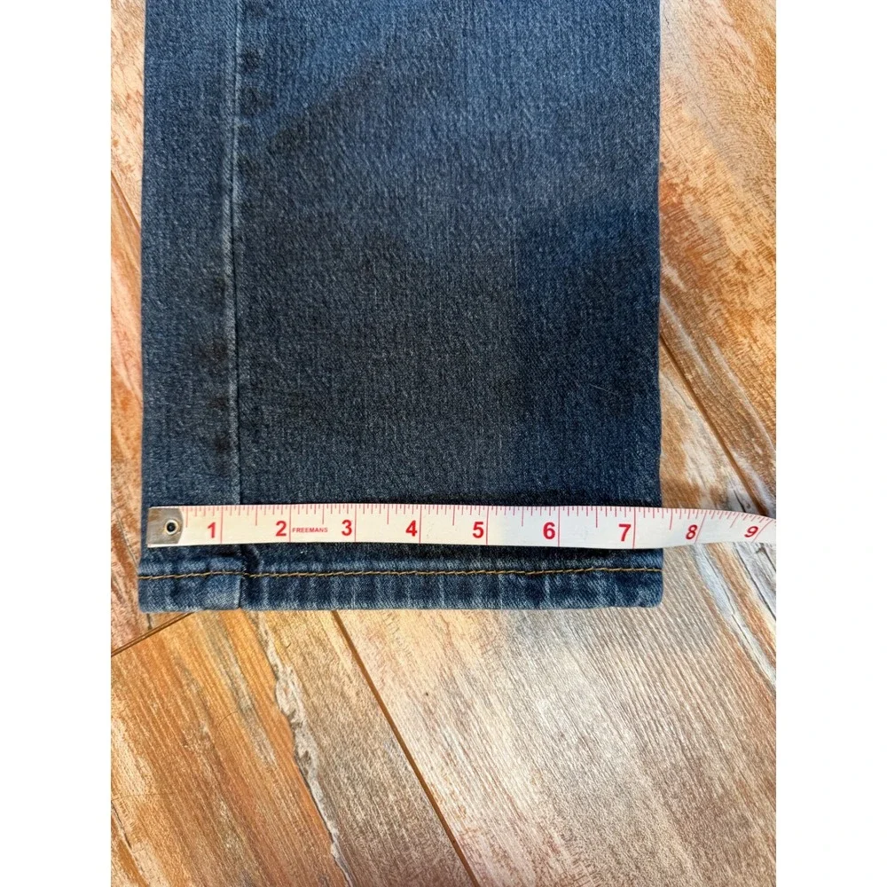 Levis 505 Regular Fit Straight Leg Jeans Medium Wash Blue 34x32 Mens Denim